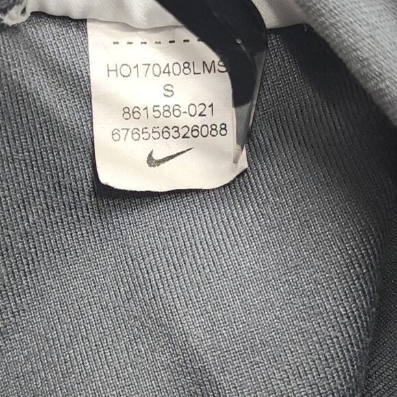 Nike Power Legend 28" Training Tights Womens S Grey Colorblock High Rise Workout - Picture 8 of 13